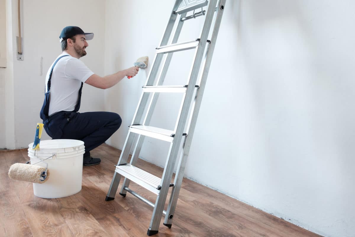 A professional painting contractor